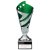 Hurricane Silver & Green Plastic Cup Trophy | Heavy Marble Base | 185mm | S7 - TR24530B