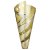 Hurricane Altitude Gold Plastic Cup | Marble Base | 295mm | S6 - TR24532A