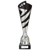 Hurricane Altitude Silver & Black Plastic Cup | Marble Base | 325mm | E1408G
