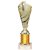 Hurricane Gold Plastic Tube Cup | Marble Base | 220mm | G9 - TR24539A