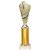 Hurricane Gold Plastic Tube Cup | Marble Base | 265mm | G9 - TR24539C