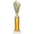 Hurricane Gold Plastic Tube Cup | Marble Base | 295mm | G9 - TR24539D