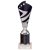 Hurricane Silver & Black Plastic Tube Cup | Marble Base | 220mm | G9 - TR24543A