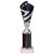 Hurricane Silver & Black Plastic Tube Cup | Marble Base | 245mm | G9 - TR24543B