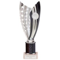 Glamstar Black Plastic Trophy | Marble Base | 265mm |