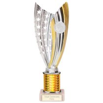 Glamstar Gold Plastic Trophy | Marble Base | 265mm |