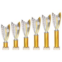 Glamstar Gold Plastic Trophy | Marble Base | 265mm |