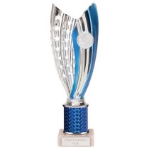 Glamstar Blue Plastic Trophy | Marble Base | 265mm |