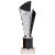 Flash Black Plastic Trophy | Marble Base | 245mm |  - TR23558AA