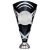 X Factors Silver & Black Trophy Cup | Heavy Marble Base | 215mm | S7 - TR24521A