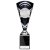 X Factors Silver & Black Trophy Cup | Heavy Marble Base | 260mm | E4294B - TR24521C