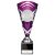 X Factors Silver & Purple Trophy Cup | Heavy Marble Base | 235mm | E4294B - TR24523B