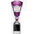 X Factors Silver & Purple Trophy Cup | Heavy Marble Base | 260mm | E4294B - TR24523C