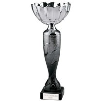 Eruption Silver Trophy Cup | Platinum & Carbon Black | 245mm | E1408A