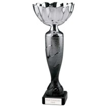 Eruption Silver Trophy Cup | Platinum & Carbon Black | 295mm | S6