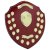 Mountbatten Annual Presentation Shield | Rosewood & Gold | 21yr Dates | 455mm |  - SH24017F