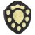 Mountbatten Annual Presentation Shield | Black & Gold | 7yr Dates | 255mm |  - SH24044B