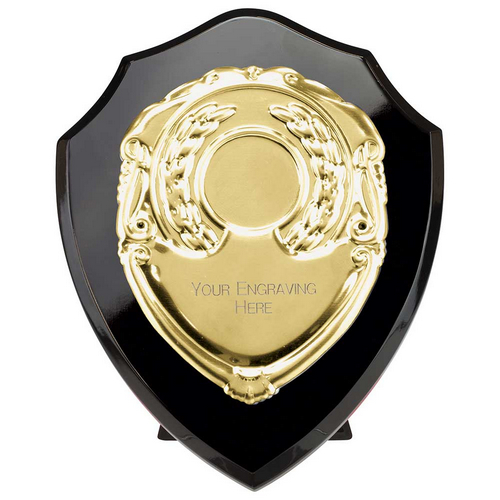 Reward Replica Shield | Epic Black & Gold | 125mm |