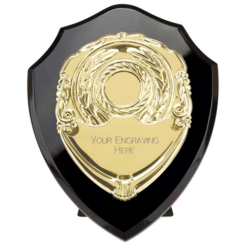 Reward Replica Shield | Epic Black & Gold | 175mm |