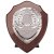 Reward Replica Shield | Mahogany & Silver | 125mm |  - PS24562B