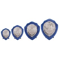 Reward Replioca Shield | Azure Blue & Silver | 100mm |