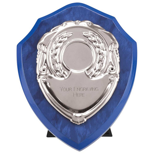Reward Replioca Shield | Azure Blue & Silver | 125mm |