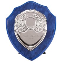 Reward Replioca Shield | Azure Blue & Silver | 150mm |