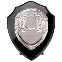 Reward Replica Shield |Epic Black & Silver | 125mm |