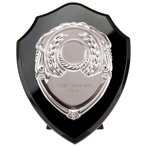 Reward Replica Shield |Epic Black & Silver | 150mm |