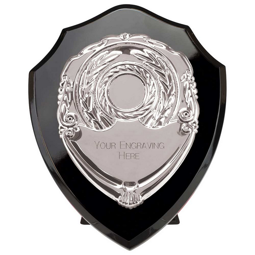 Reward Replica Shield |Epic Black & Silver | 175mm |