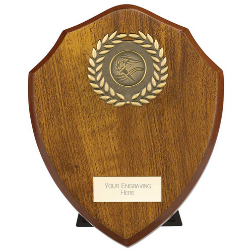 Reward Wreath Shield | Walnut | 175mm |