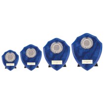 Reward Wreath Shield | Azure Blue | 125mm |