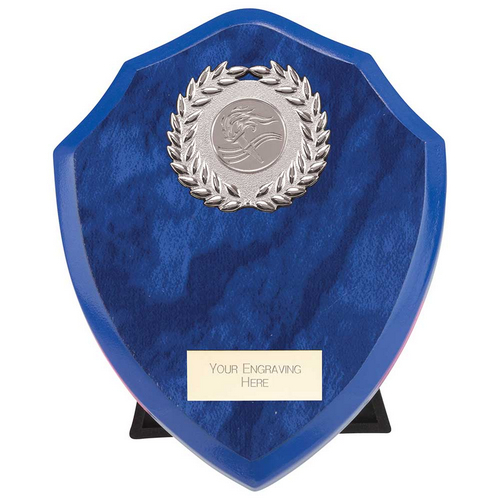 Reward Wreath Shield | Azure Blue | 175mm |