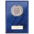 Reward Wreath Plaque | Azure Blue | 125x90mm |  - PL24579C