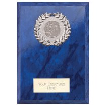 Reward Wreath Plaque | Azure Blue | 175x130mm |