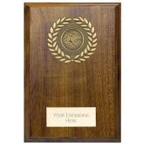 Reward Wreath Plaque | Walnut | 175x130mm |