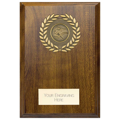 Reward Wreath Plaque | Walnut | 175x130mm |