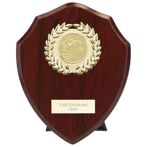 Reward Wreath Shield | Cracked Cherry | 125mm |