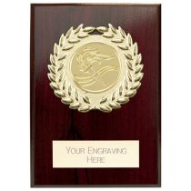 Reward Wreath Plaque | Cracked Cherry | 80x60mm |