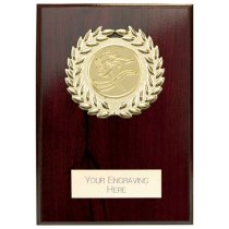 Reward Wreath Plaque | Cracked Cherry | 100x75mm |