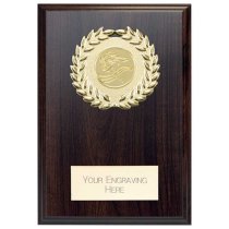 Reward Wreath Plaque | Mahogany | 150x110mm |