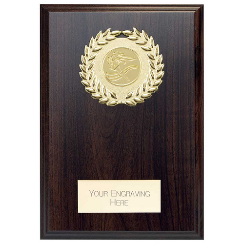 Reward Wreath Plaque | Mahogany | 175x130mm |
