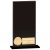 Hero Engraved Glass Trophy | Jet Black | 160mm | G25 - CR24184B
