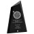 Altitude Engraved Glass Trophy | Jet Black | 160mm | G9 - CR24191A