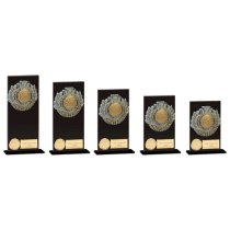 Euphoria Hero Longest Drive Glass Trophy | Jet Black | 125mm |