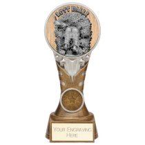 Ikon Goof Balls Lost Balls Golf Trophy | Antique Silver & Gold | 175mm | G24