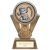 Apex Goof Balls Bunkered Golf Trophy | Antique Gold & Silver | 180mm | G25 - PM24400C