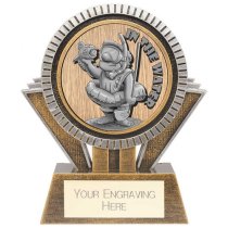 Apex Goof Balls In The Water Golf Trophy | Antique Gold & Silver | 130mm | G25