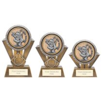 Apex Goof Balls In The Water Golf Trophy | Antique Gold & Silver | 155mm | G25
