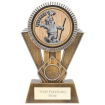 Apex Goof Balls Winner Golf Trophy | Antique Gold & Silver | 180mm | G25